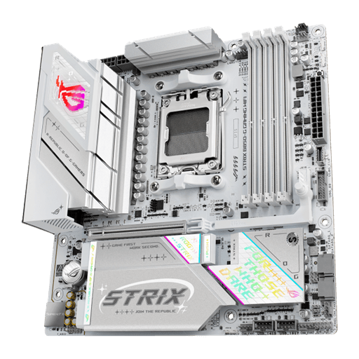 Материнская плата ASUS ROG STRIX B850-G GAMING WIFI AM5 B850 4xDDR5 2xSATA 4xM.2 RAID HDMI DP ATX