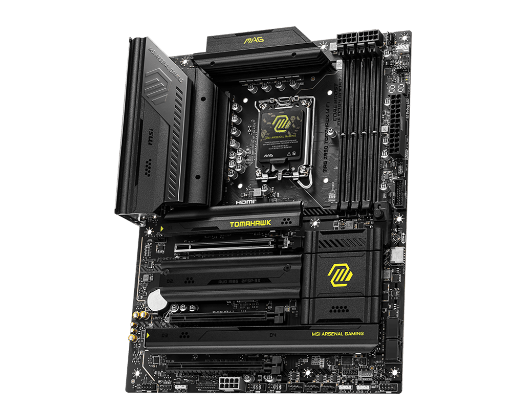 Материнская плата MSI MAG Z890 TOMAHAWK WIFI LGA1851 4xDDR5 6xSATA3 RAID 4M.2 HDMI DP ATX