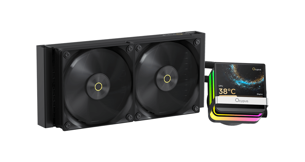 Водяное охлаждение для CPU Ocypus Sigma L24 PRO BK TDP 290W 4-pin Intel/AMD Черный