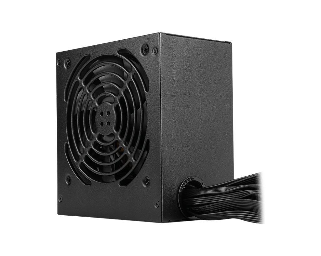 Блок питания MSI  750W, MAG A750GN PCIE5, Non Modular, ATX, 80+ GOLD, КПД >90%, Fan 120mm, Черный