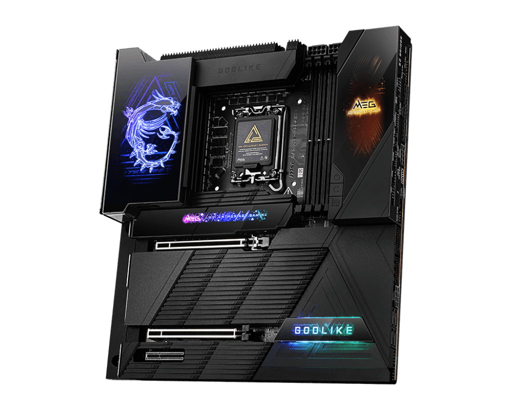 Материнская плата MSI MEG Z890 GODLIKE LGA1851 4xDDR5 4xSATA 8xM.2 USB-A 6xType-C E-ATX