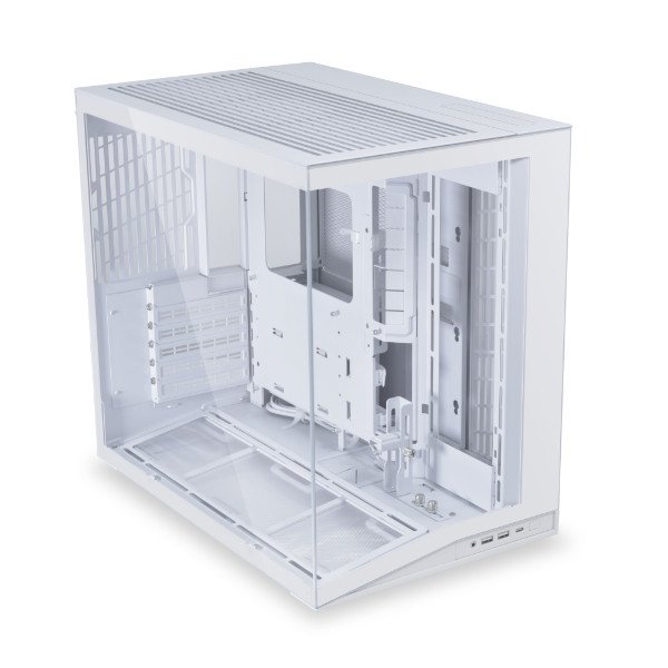 Корпус Lian Li O11 Dynamic MINI V2 ATX/mATX/ITX Back-connect:ATX USB-C G99.O11DMIV2W.00 Белый