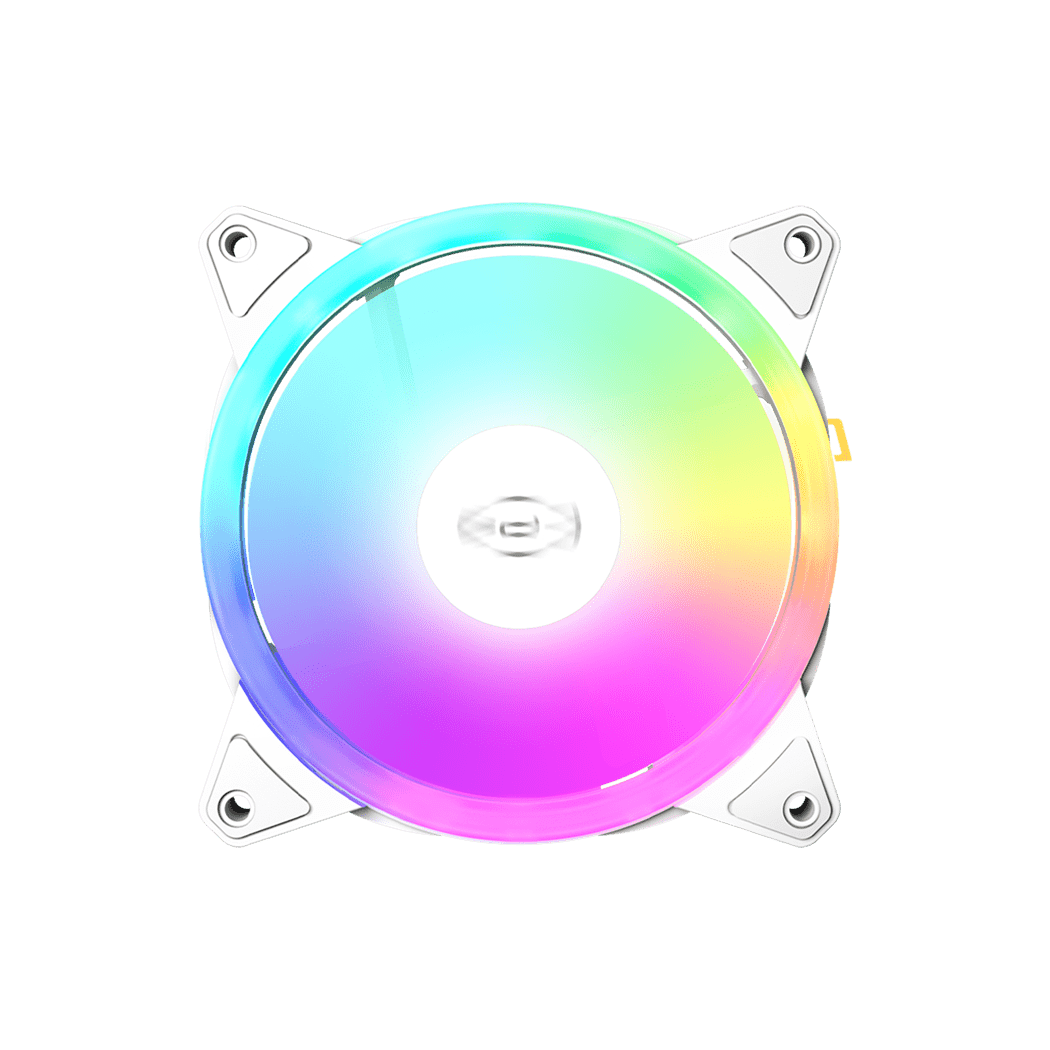 Вентилятор для корпуса PCCooler F3 T120 ARGB WH 3IN1 3x120mm 500-1800 ± 10% RPM White