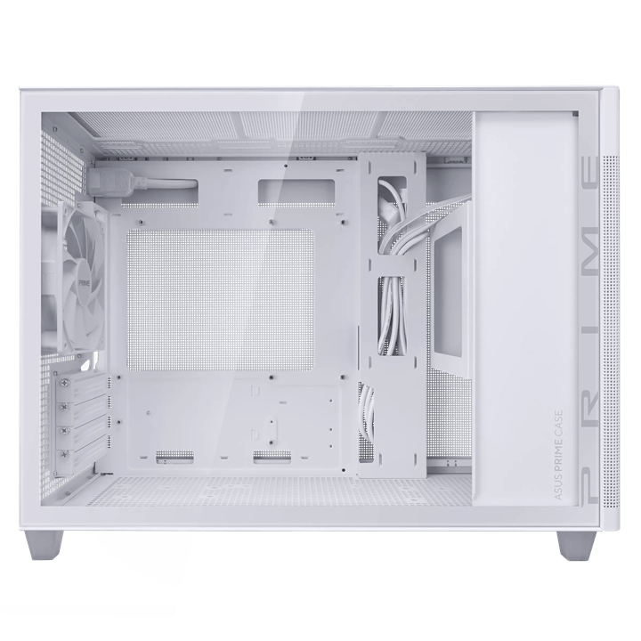 Корпус ASUS Prime AP201 TG WHITE mATX/mITX Белый 90DC00G3-B39010