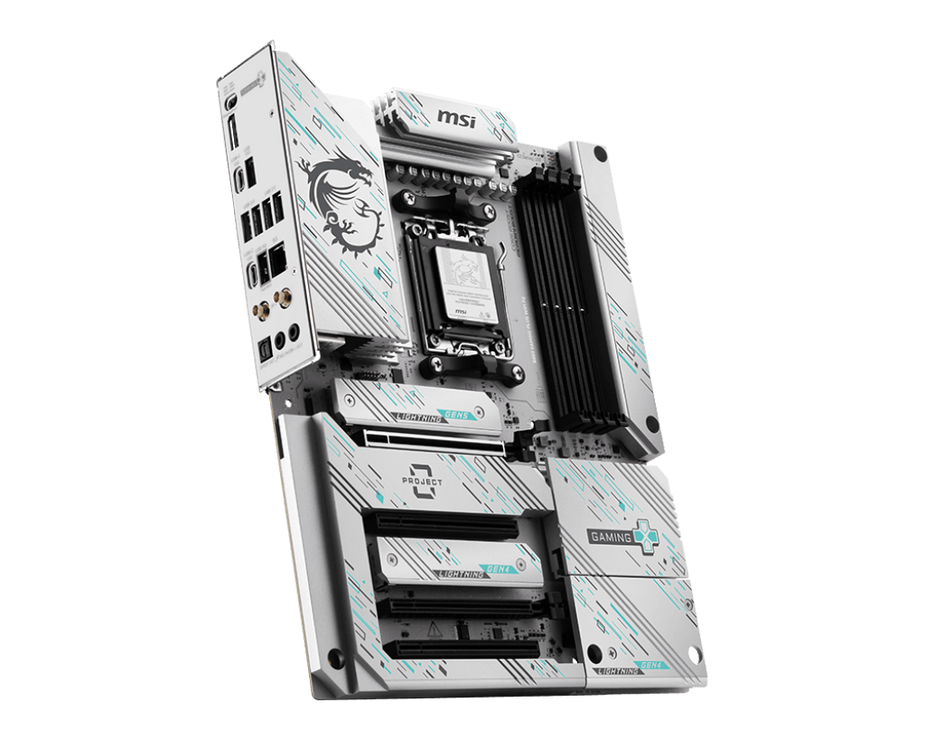 Материнская плата MSI B850 GAMING PLUS WIFI PZ AM5 4xDDR5 4xSATA3 RAID 3xM.2 DP 2xType-C ATX