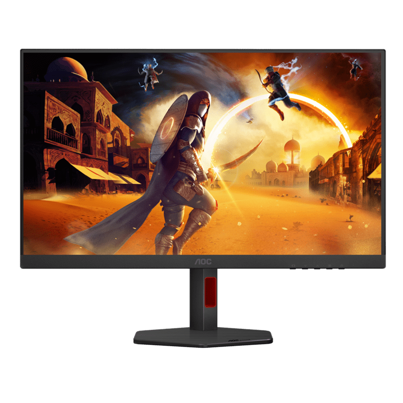 Монитор Игровой 27" AOC Q27G4ZR/01 IPS 2560x1440 240Hz 0.3ms 400cd/m 1000:1 2xHDMI DP 2x2W Черный