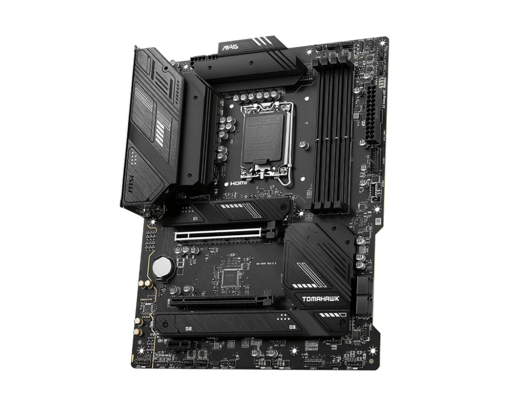 Материнская плата MSI MAG B760 TOMAHAWK WIFI LGA1700 4xDDR5 4xSATA3 RAID 3xM.2 HDMI DP ATX