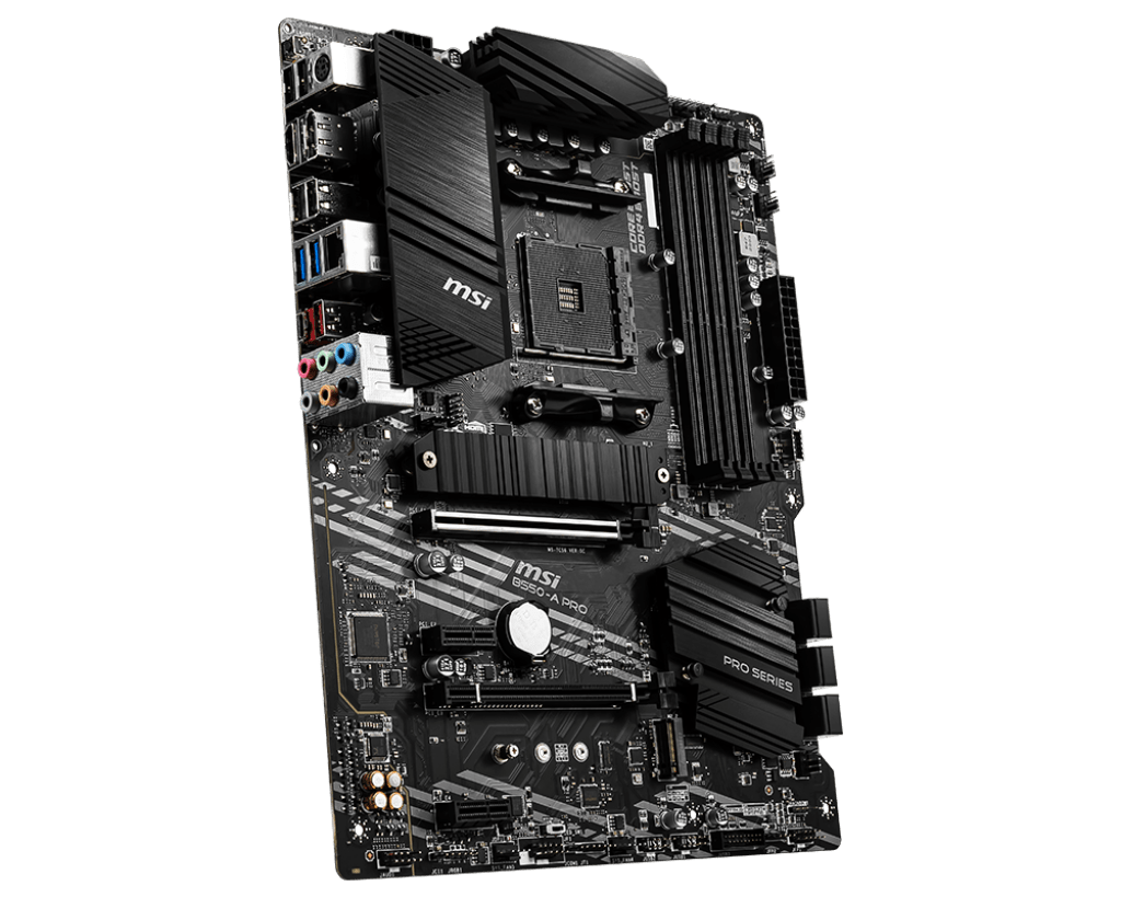 Материнская плата MSI B550-A PRO AM4 4xDDR4 6xSATA3 2xM.2 HDMI DP ATX