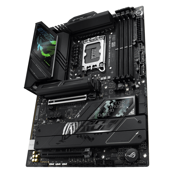 Материнская плата ASUS ROG STRIX Z890-F GAMING WIFI, LGA1851 Z890 4xDDR5 4xSATA3 5xM.2 HDMI DP ATX