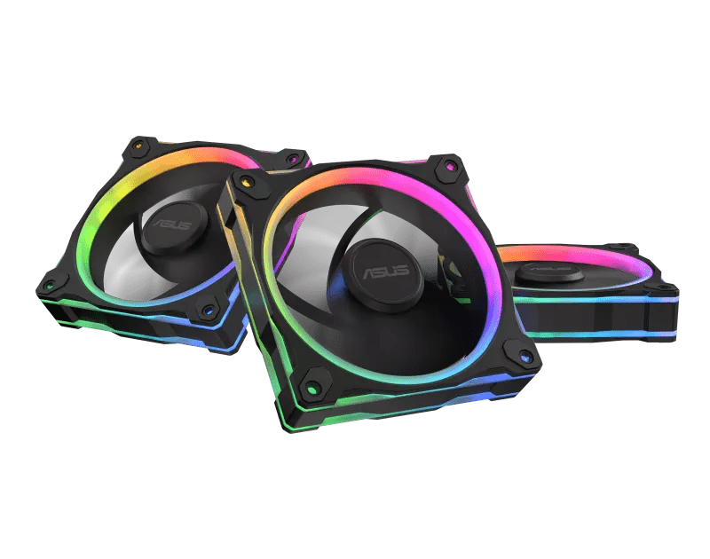 Вентилятор для корпуса ASUS PRIME MR120 FAN ARGB REVERSE BLACK 3IN1 120x120x28 MR120-1R/BK/3 IN 1//