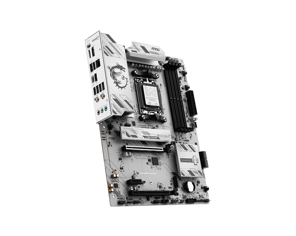 Материнская плата MSI B850 GAMING PLUS WIFI6E AM5 4xDDR5 4xSATA3 RAID 2xM.2 DP HDMI 2xType-C ATX