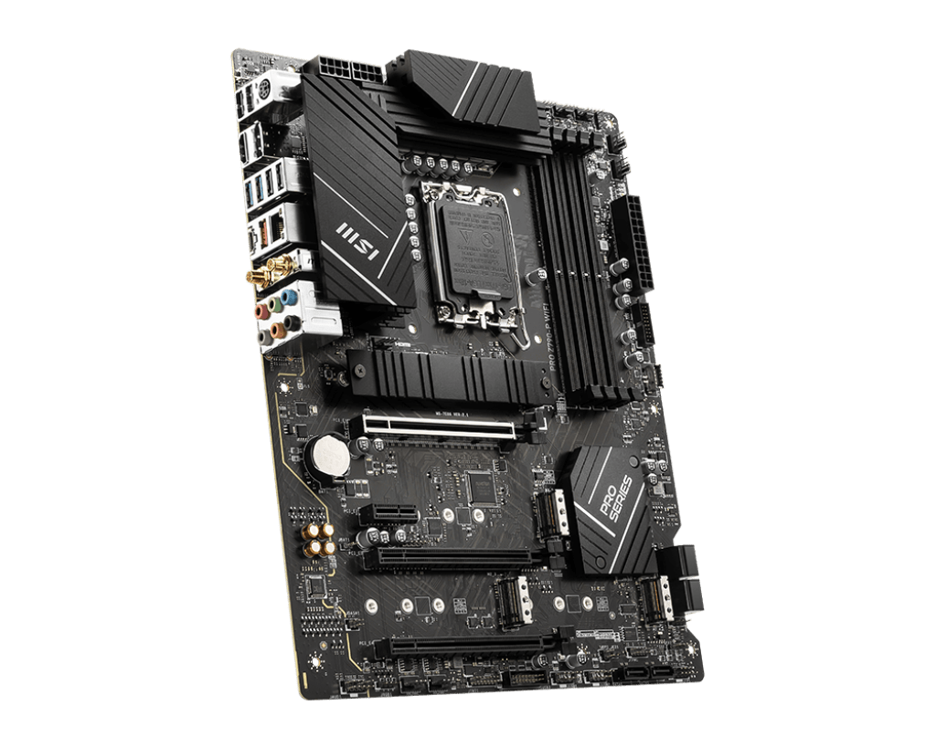 Материнская плата MSI PRO Z790-P WIFI LGA1700 4xDDR5 6xSATA3 RAID 4M.2 HDMI DP ATX
