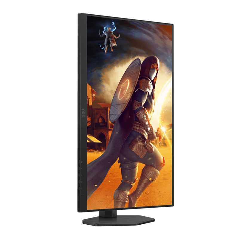 Монитор Игровой 27" AOC Q27G4ZR/01 IPS 2560x1440 240Hz 0.3ms 400cd/m 1000:1 2xHDMI DP 2x2W Черный