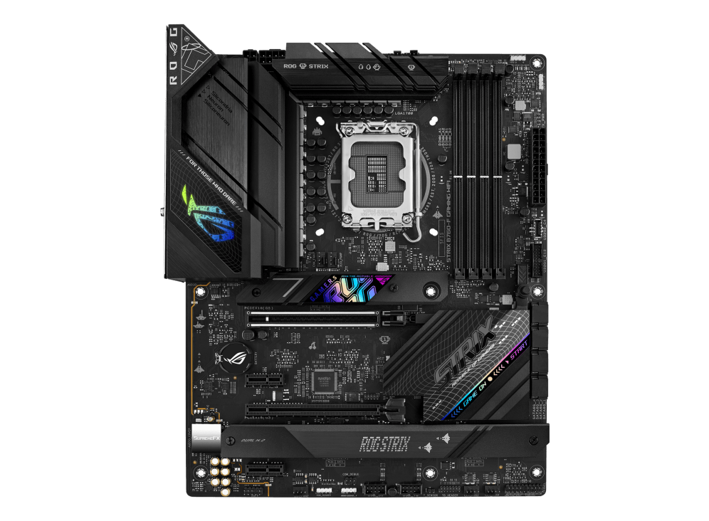 Материнская плата ASUS ROG STRIX B760-F GAMING WIFI LGA1700 4xDDR5 4xSATA3 3xM.2 RAID HDMI DP ATX