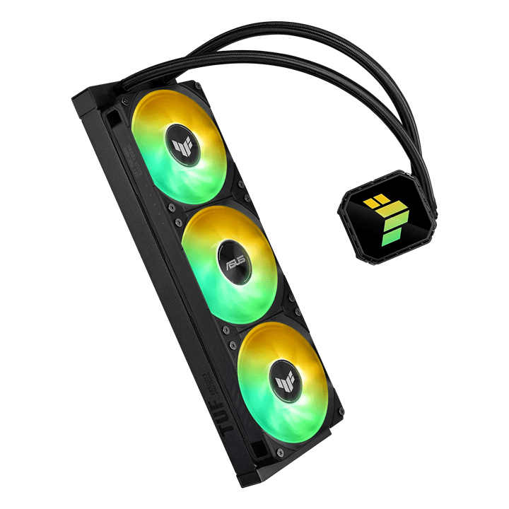 Водяное охлаждение CPU Asus TUF GAMING LC III 360 ARGB 3x120mm Liquid CPU Cooler, PWM, ARGB