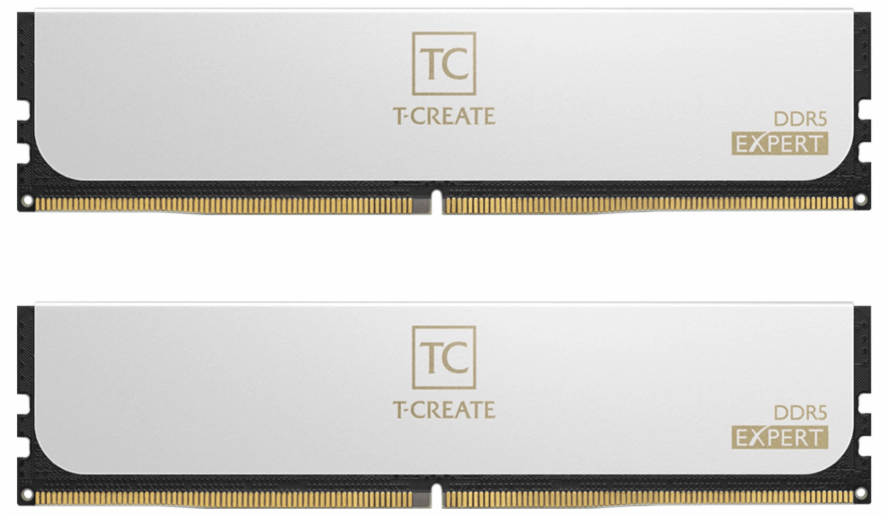 Оперативная память 32GB Kit (2x16GB) 6000MHz DDR5 TeamGroup EXPERT CL38 White CTCWD532G6000HC38ADC01
