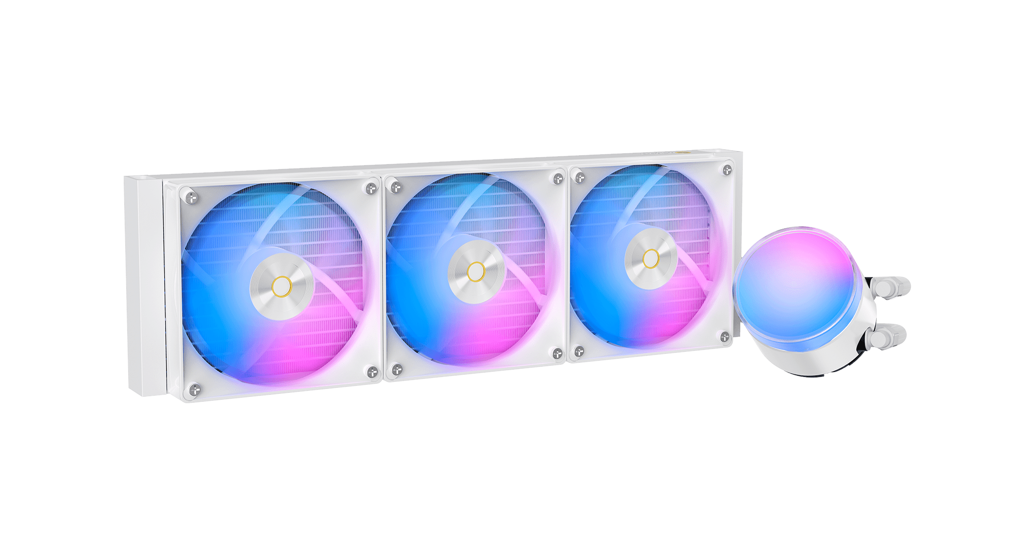 Водяное охлаждение для CPU Ocypus Delta L36 WH ARGB V2 3x120mm Белый Delta-L36-WH3AAWNN02X-GL