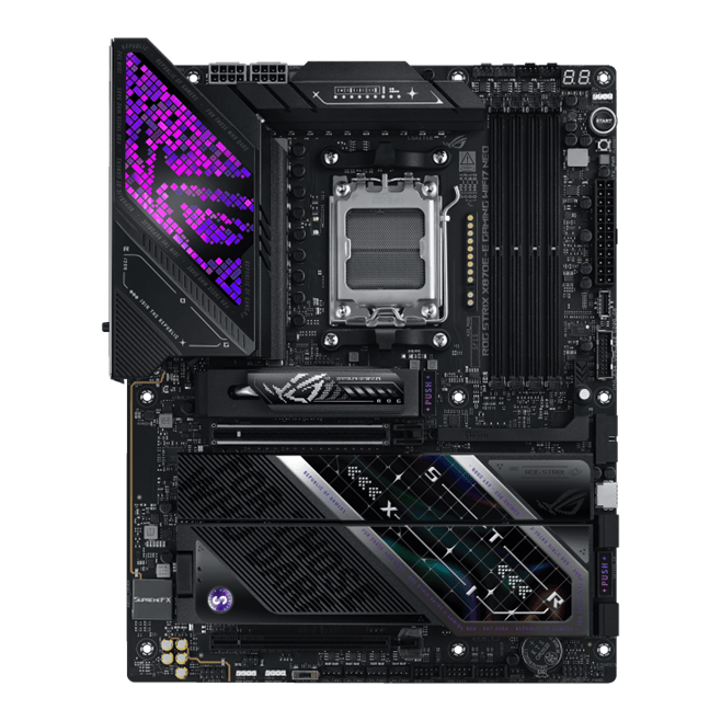 Материнская плата ASUS ROG STRIX X870E-E GAMING WIFI7 NEO AM5 X870E 4xDDR5 4xSATA RAID 5xM.2 1xHDMI
