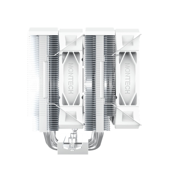 Вентилятор для процессора Montech NX600 (W) TDP 260W 4-pin 1851/1700/1200/115X/AM5/AM4 White