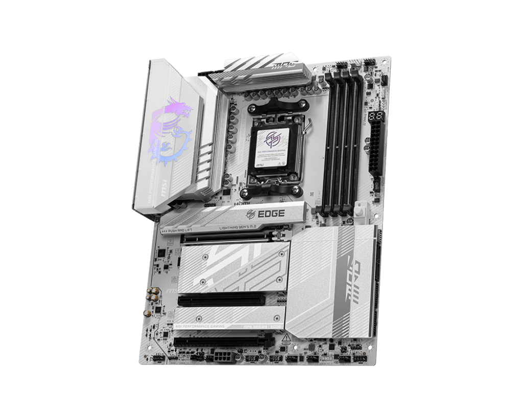 Материнская плата MSI MPG B850 EDGE TI WIFI AM5 B850 4xDDR5 4xSATA3 RAID 4xM.2 1xHDMI 3xType-C ATX