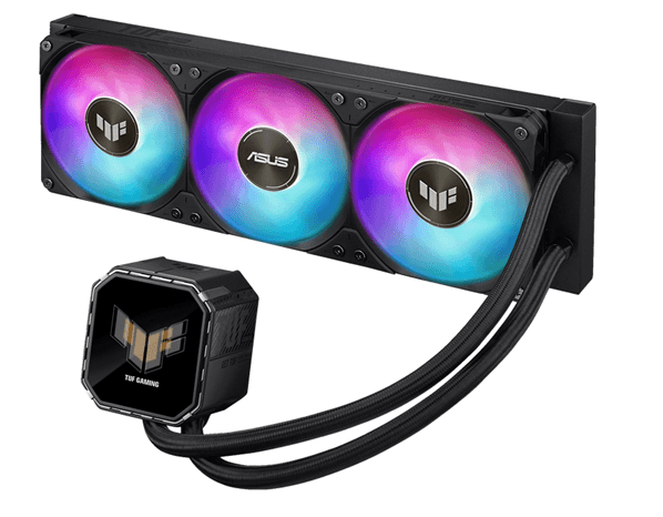 Водяное охлаждение CPU Asus TUF GAMING LC III 360 ARGB LCD 3x120mm Liquid CPU Cooler, PWM, ARGB