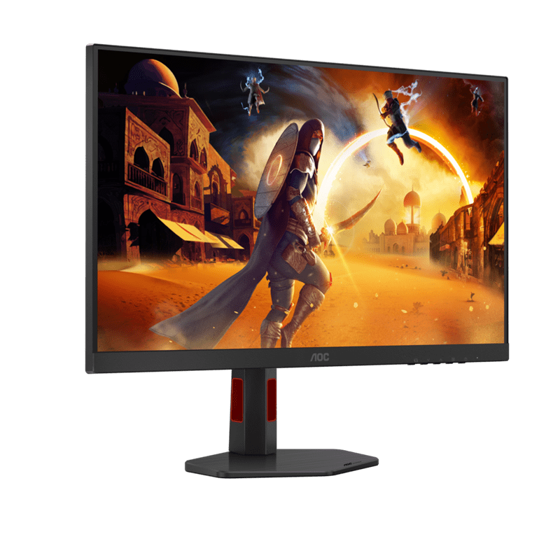 Монитор Игровой 27" AOC Q27G4ZR/01 IPS 2560x1440 240Hz 0.3ms 400cd/m 1000:1 2xHDMI DP 2x2W Черный