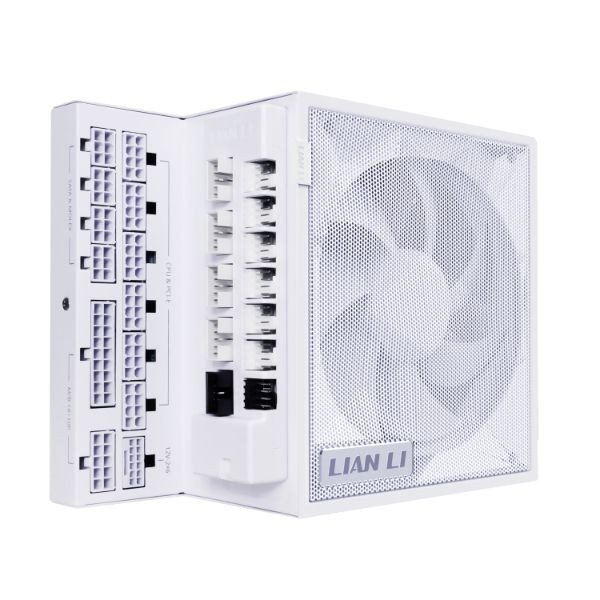 Блок питания Lian Li 1000W, EG1000G, Full Modular, 80+ GOLD, КПД 91.2%, Белый, G9P.EG1000G.WH00.EU