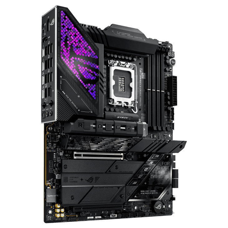 Материнская плата ASUS ROG STRIX Z890-E GAMING WIFI, LGA1851 Z890 4xDDR5 4xSATA3 7xM.2 ATX