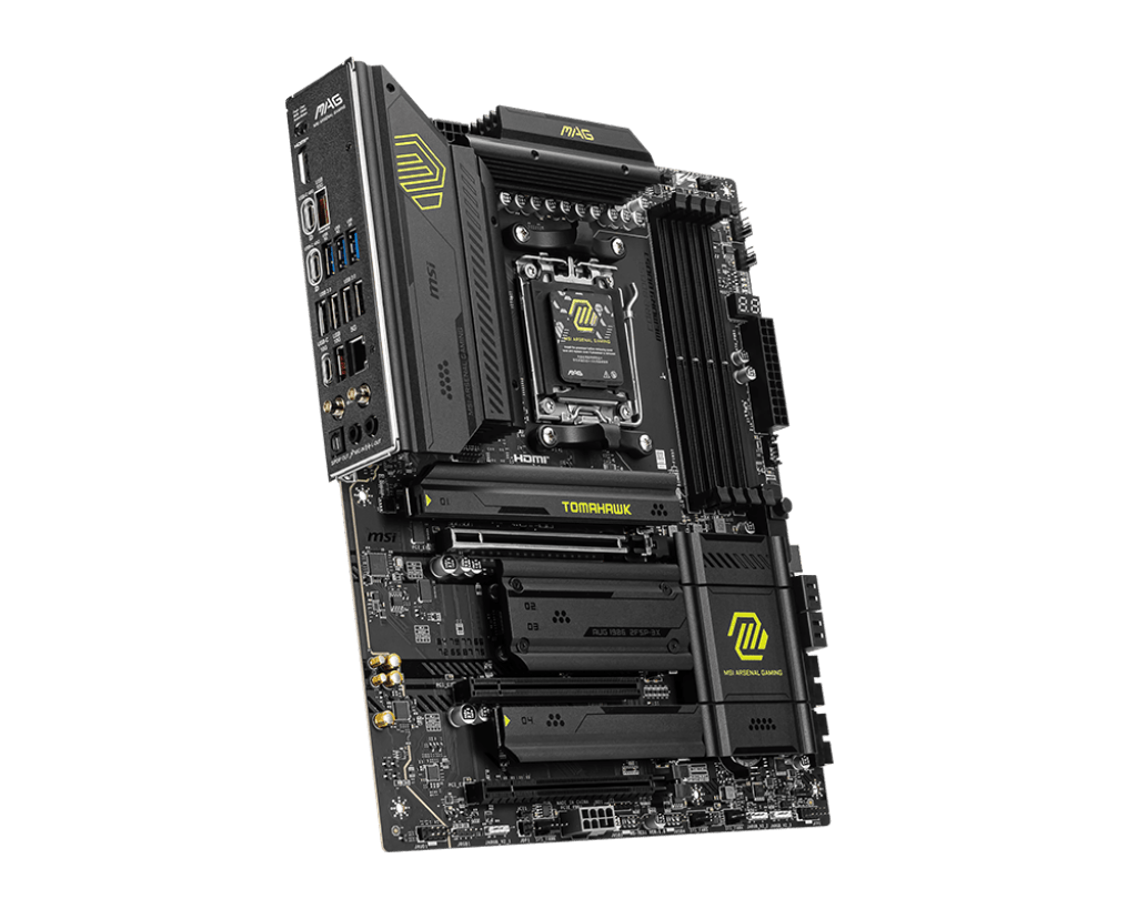 Материнская плата MSI MAG X870 TOMAHAWK WIFI AM5 X870 4xDDR5 4xSATA3 RAID 4xM.2 HDMI DP ATX