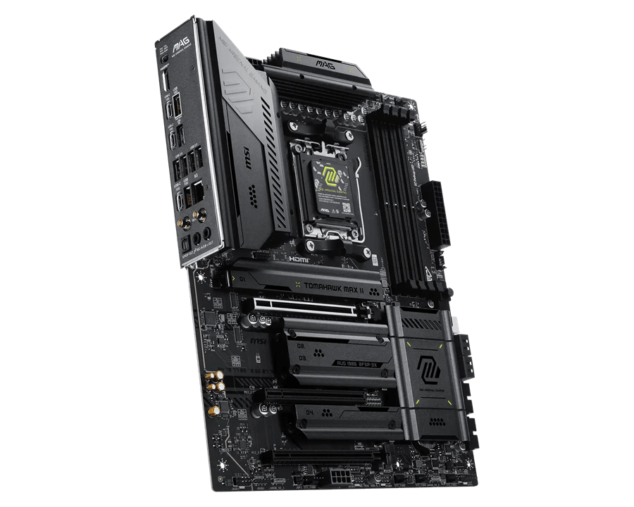 Материнская плата MSI MAG B850 TOMAHAWK MAX WIFI II AM5 4xDDR5 4xSATA3 4xM.2 RAID 1xHDMI ATX