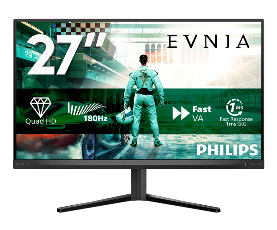 Монитор 27" PHILIPS 27M2N3500NL/01/00 VA 2560x1440 180Hz 0,5мс 300кд/м 5000:1 2xHDMI DP Черный