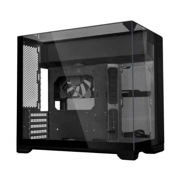 Корпус Lian Li O11 Vision-M Black mATX/ITX БП ATX 2xUSB3.0 1xType-C 1xAudio/Mic G99.O11VMX.00 Черный