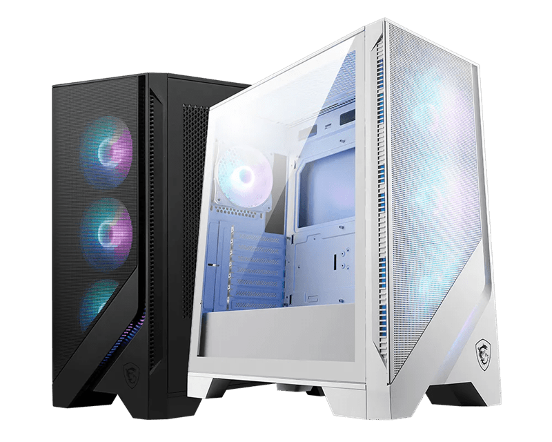Компьютерный корпус MSI MAG FORGE 320R AIRFLOW WHITE ATX/mATX/Mini-ITX 2xUSB3.2 Type-A, Fan 4x120mm