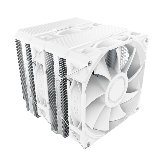 Вентилятор для процессора Montech NX600 (W) TDP 260W 4-pin 1851/1700/1200/115X/AM5/AM4 White