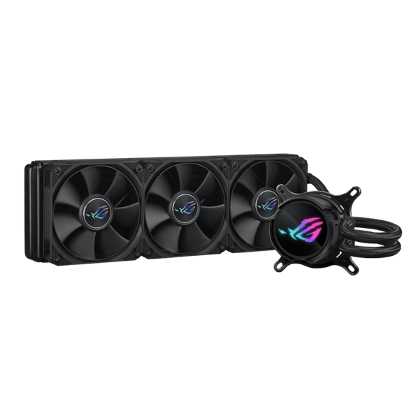 Водяное охлаждение CPU Asus ROG STRIX LC III 360 120mm Liquid CPU Cooler, 3 x12cm PWM Fan