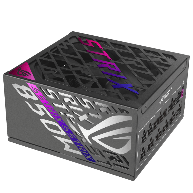 Блок питания ASUS  850W, ROG Strix 850W Platinum, Full Modular, 80+ PLATINUM, ROG-STRIX-850P-GAMING