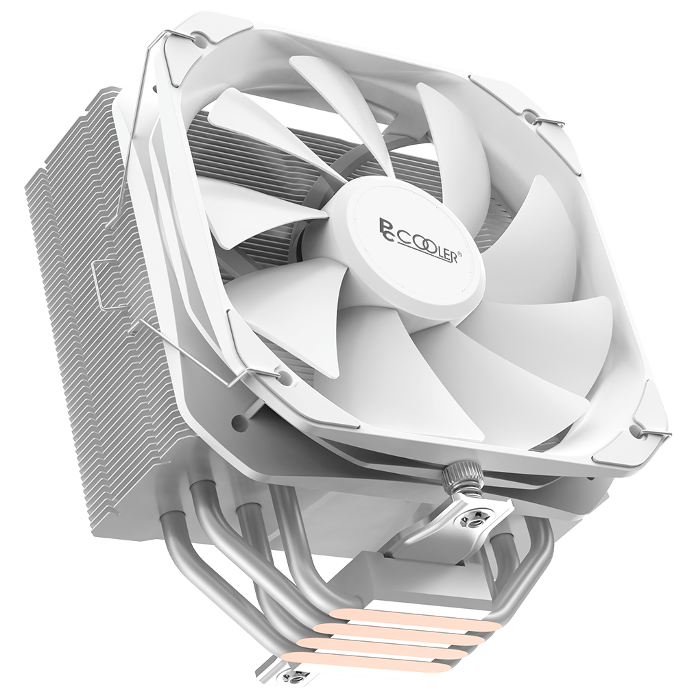 Вентилятор для процессора PCCooler PALADIN 400 WH, TDP 235W 4-pin 1700/1200/20xx/115x/AM5/AM4 Белый