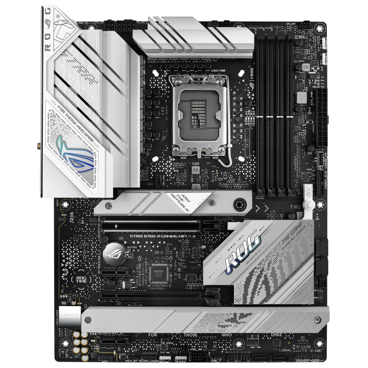 Материнская плата ASUS ROG STRIX B760-A GAMING WIFI LGA1700 4xDDR5 4xSATA3 2xM.2 RAID HDMI DP ATX