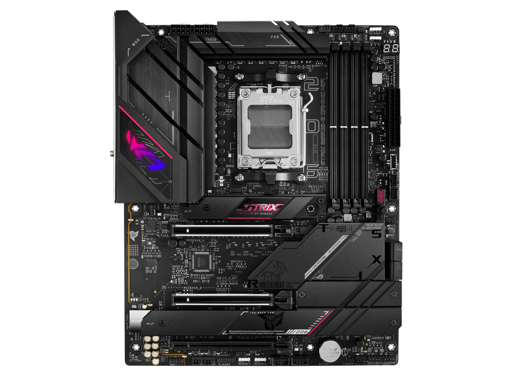 Материнская плата ASUS ROG STRIX B650E-E GAMING WIFI AM5 4xDDR5 4xSATA3 Raid 4xM.2 HDMI DP ATX