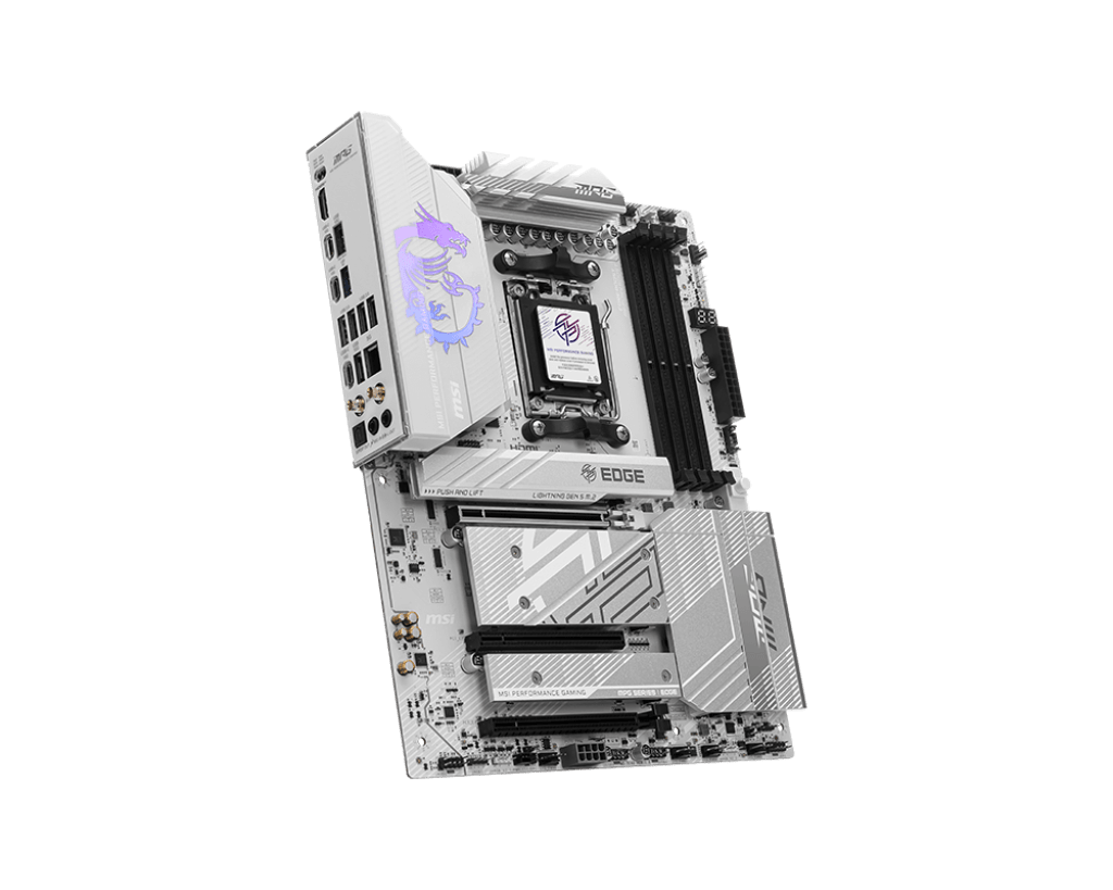 Материнская плата MSI MPG B850 EDGE TI WIFI AM5 B850 4xDDR5 4xSATA3 RAID 4xM.2 1xHDMI 3xType-C ATX