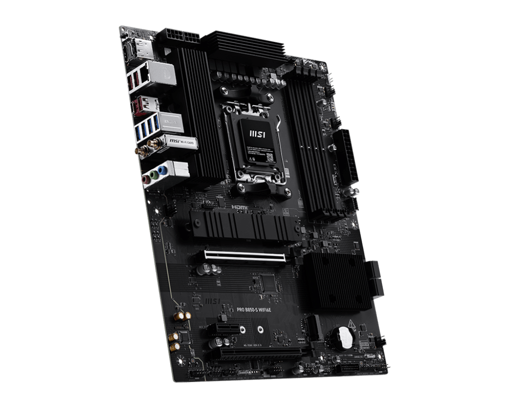 Материнская плата MSI PRO B850-S WIFI6E AM5 4xDDR5 4xSATA RAID 2xM.2 HDMI DP Type-C ATX