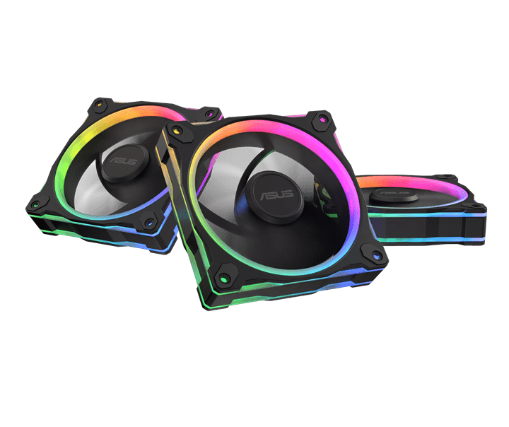 Вентилятор для корпуса ASUS PRIME MR120 FAN ARGB BLACK 3IN1 120x120x28 MR120-1/BK/3 IN 1//