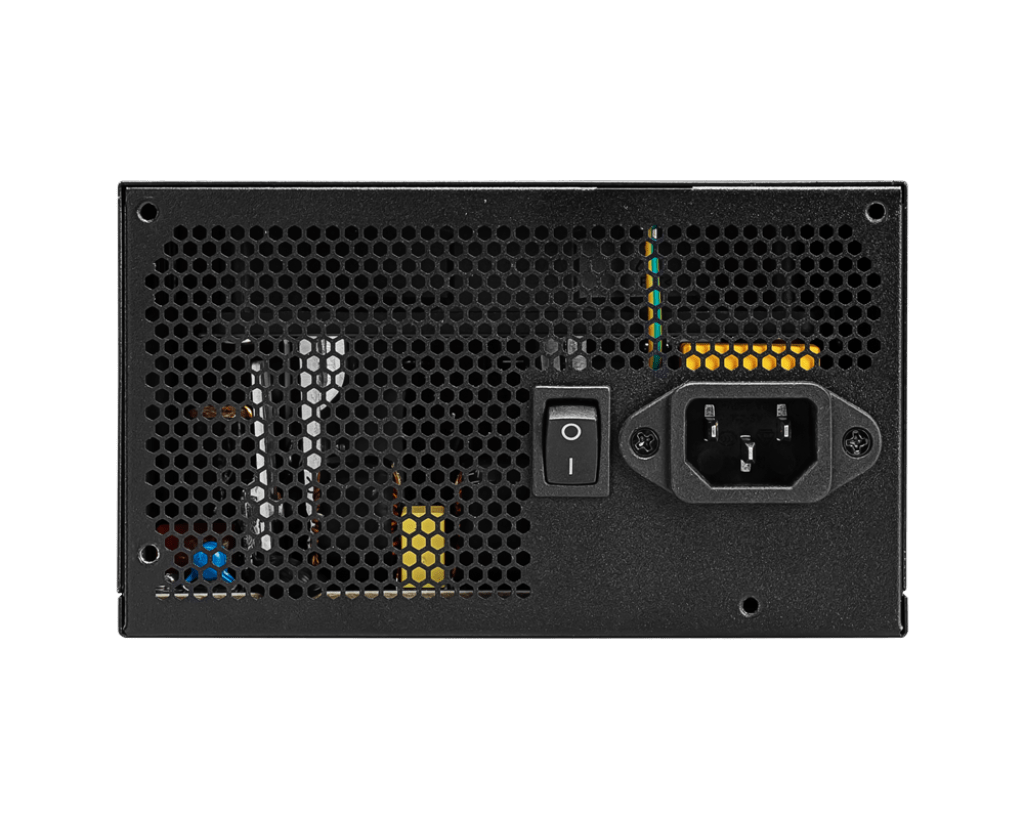 Блок питания MSI  650W, MAG A650BNL, Non Modular, ATX, 80+ BRONZE, КПД >85%, Fan 120mm, Черный