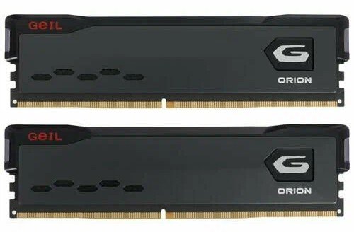 Оперативная память 16GB Kit (8GBx2) GEIL DDR4 3200MHz UDIMM ORION CL16 GOG416GB3200C16BDC Grey