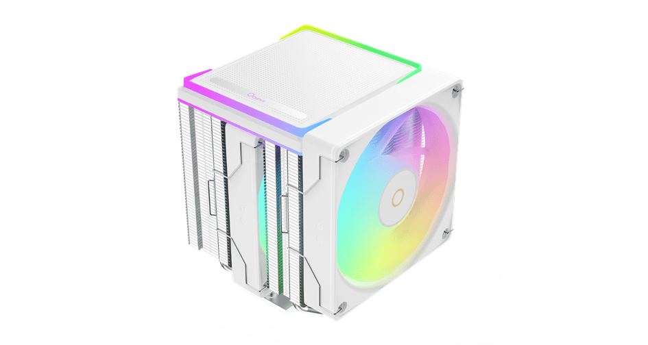 Вентилятор для процессора Ocypus Delta A62 SE WH ARGB TDP 250W 4-pin 1851/1700/1200/AM5/AM4 Белый