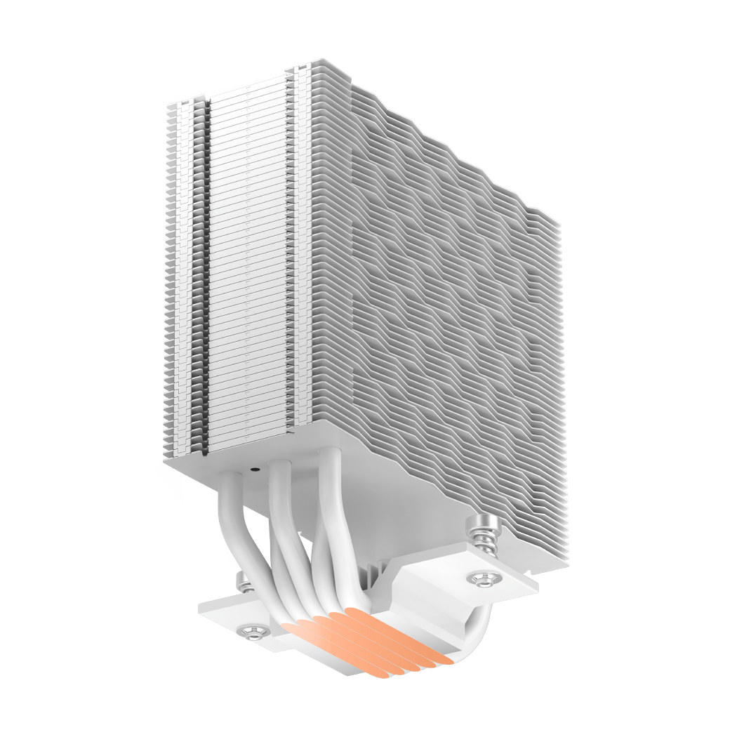 Вентилятор для процессора PCCooler RZ500 WH TDP 250W 4-pin 115X/1200/1700/1851 AMD AM4/AM5 Белый