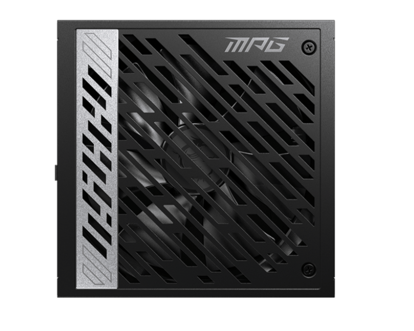Блок питания MSI 1000W, MPG A1000G PCIE5, Full Modular, ATX, 80+ GOLD, КПД >90%, Fan 135mm, Черный