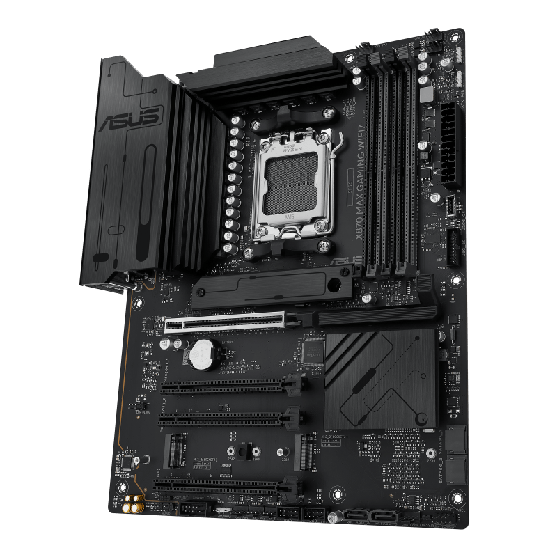 Материнская плата ASUS X870 MAX GAMING WIFI7 AM5 4xDDR5 4xSATA3 RAID 3xM.2 HDMI 2xUSB-C ATX