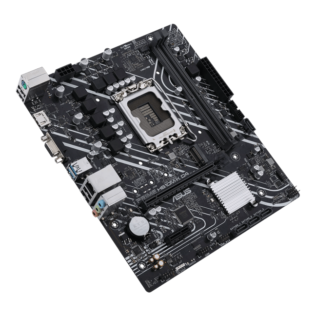 Материнская плата ASUS PRIME  H610M-K D4, LGA1700 2xDDR4 4xSATA3 M.2 1xD-Sub 1xHDMI mATX