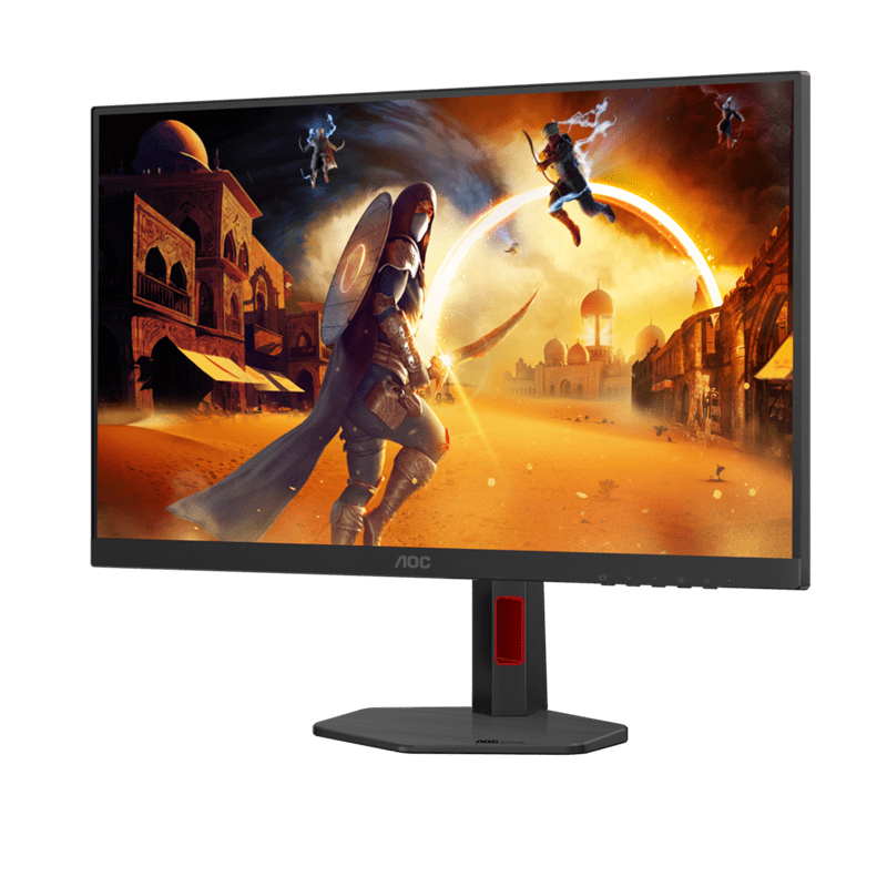 Монитор Игровой 27" AOC Q27G4ZR/01 IPS 2560x1440 240Hz 0.3ms 400cd/m 1000:1 2xHDMI DP 2x2W Черный